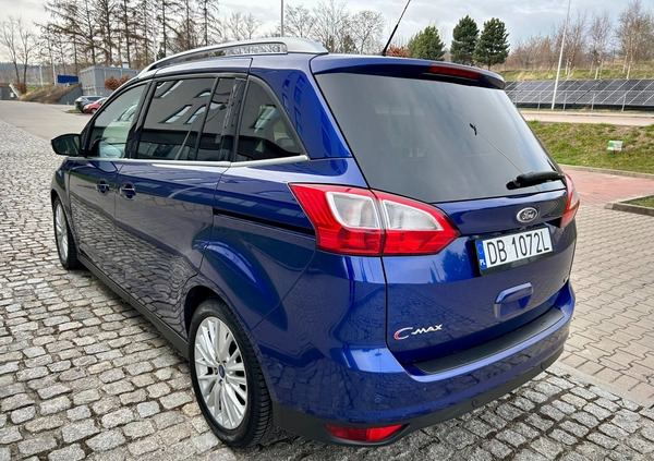 Ford Grand C-MAX cena 52900 przebieg: 144000, rok produkcji 2016 z Wałbrzych małe 781